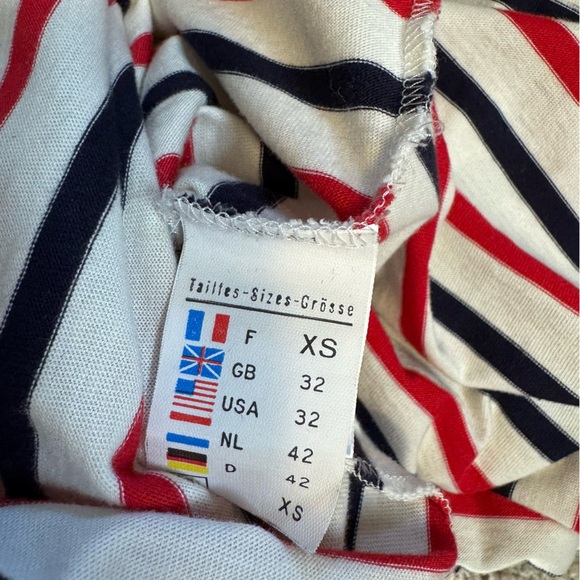 Saint James For Ralph Lauren Striped Long Sleeve Tee - Picture 8 of 8